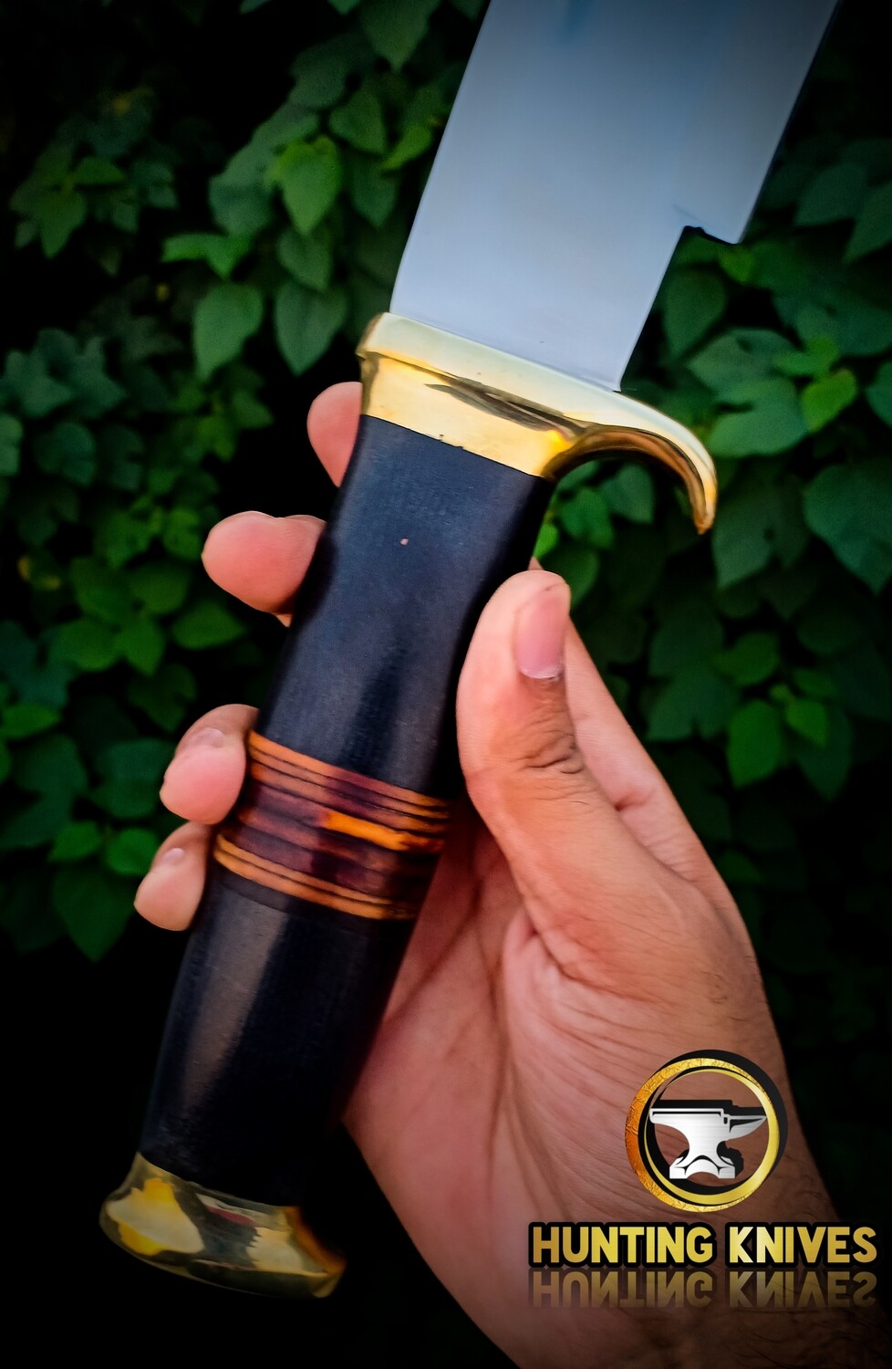 18&quot; Custom Handmade Crocodile Dundee Big Foot Bowie knife for Survival, Camping, Hunting, Fishing, Kitchen and All outdoor activities