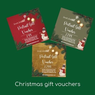 Christmas gift vouchers