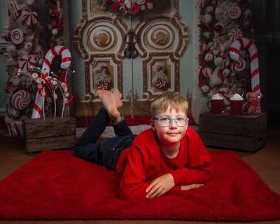 Christmas candy cane experience