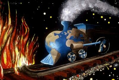 The Train to Destruction (Print) The Train to Destruction (Print)