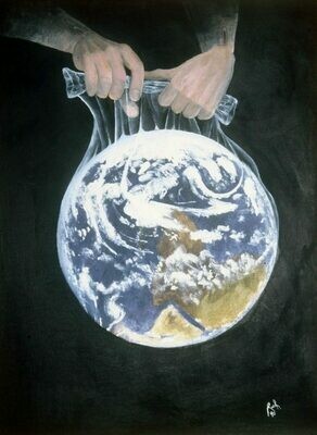 Revelation 6:14 The World in a Baggie (Print) Revelation 6:14 The World in a Baggie (Print)