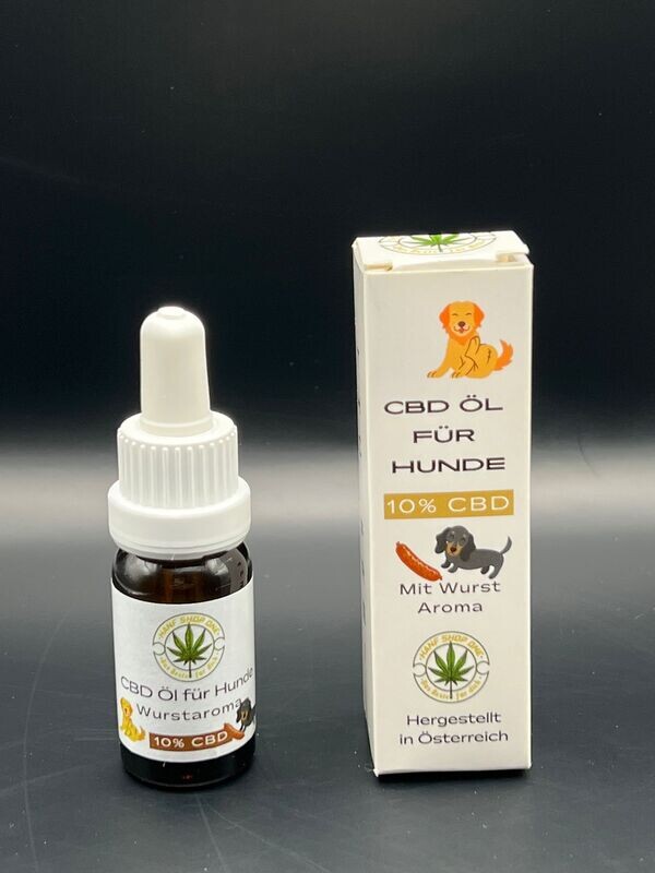 CBD Öl für Hunde mit Wurstgeschmack CBD Öl für Hunde mit Wurstgeschmack