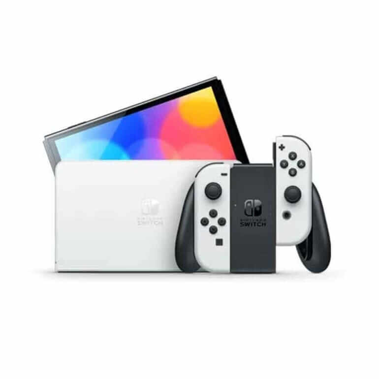 NINTENDO SWITCH – OLED MODEL W/ WHITE JOY-CON