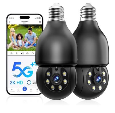 Jqimn Light Bulb Security Camera