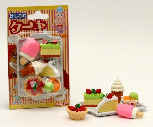 DESSERT ERASER CARD SET