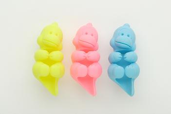 3 BABY DINOSAUR PENCILTOP ERASERS