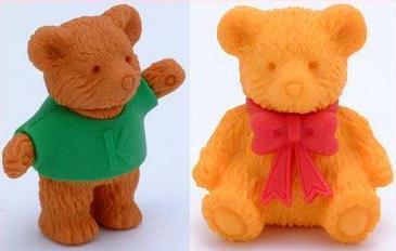 BEAR ERASERS
