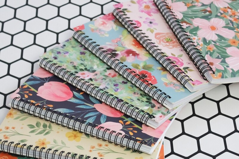 Cuaderno Floral