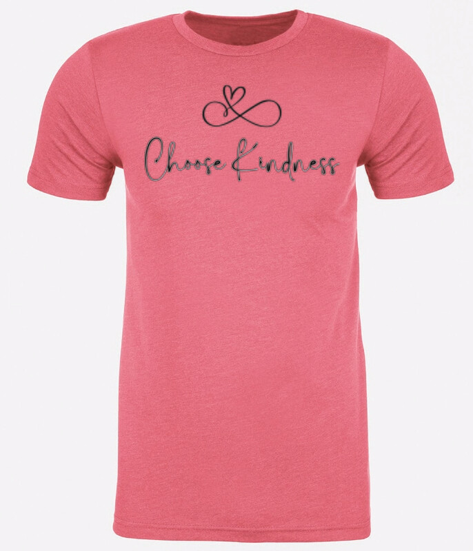 Infinite Choose Kindness- Heather Mauve T-shirt