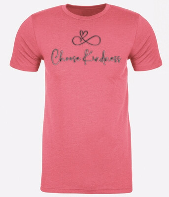 Infinite Choose Kindness- Heather Mauve T-shirt