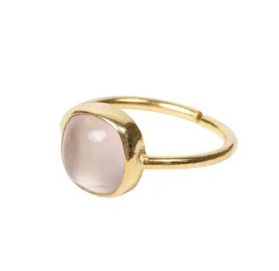 Rose Quartz Ring