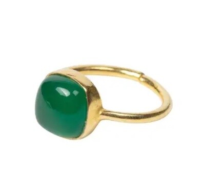 Green Onyx Ring