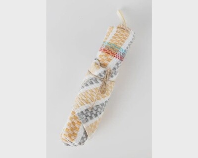 Kitchen Essentials Set in Stripes - Tea Towel+Kitchen Cloth