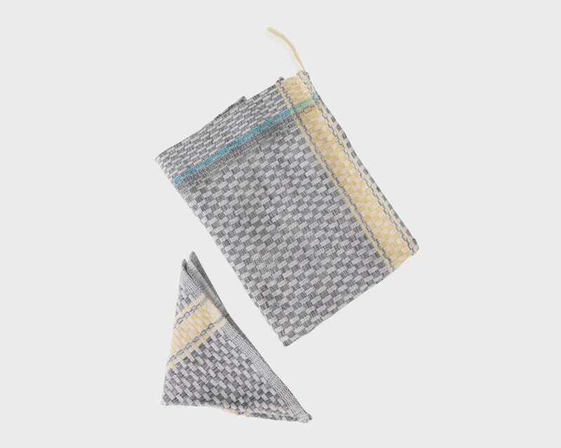 Kitchen Essentials Set in Slate - Tea Towel+Kitchen Cloth