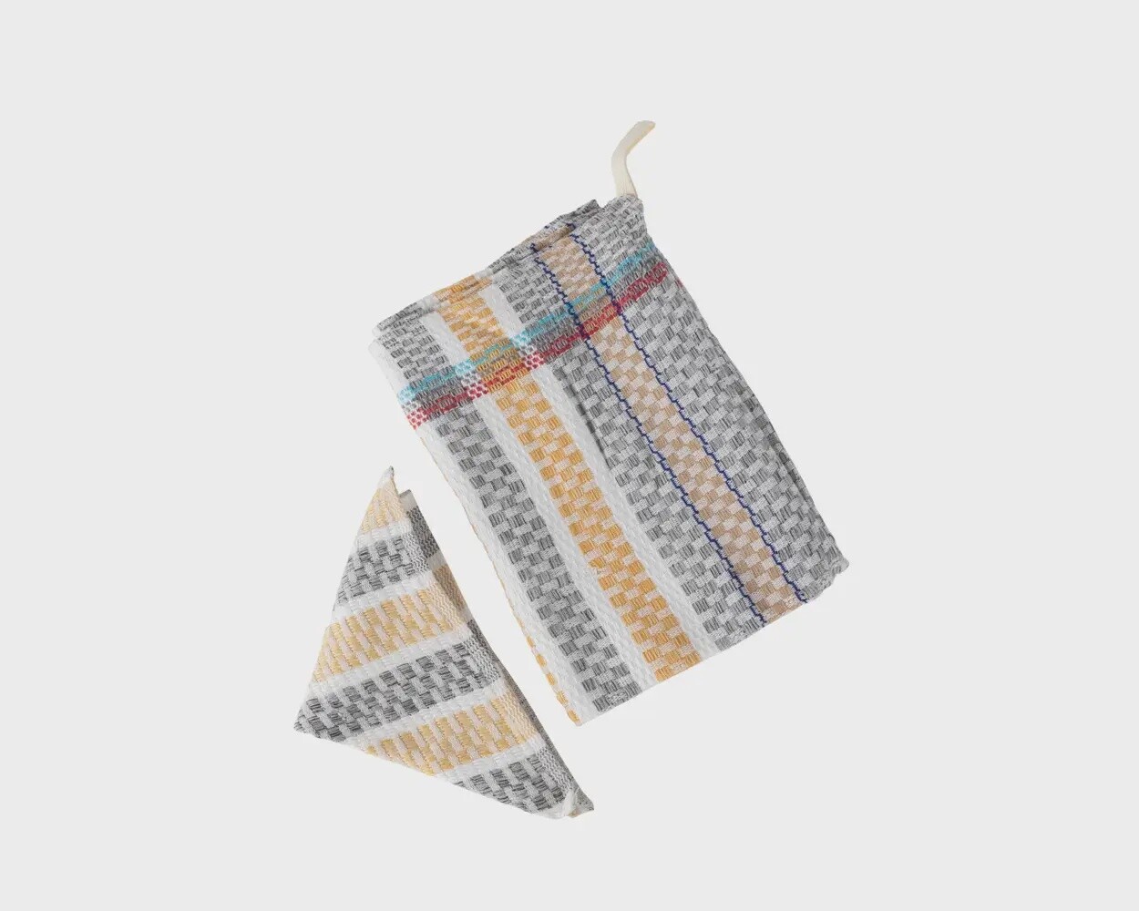 Kitchen Essentials Set in Stripes - Tea Towel+Kitchen Cloth