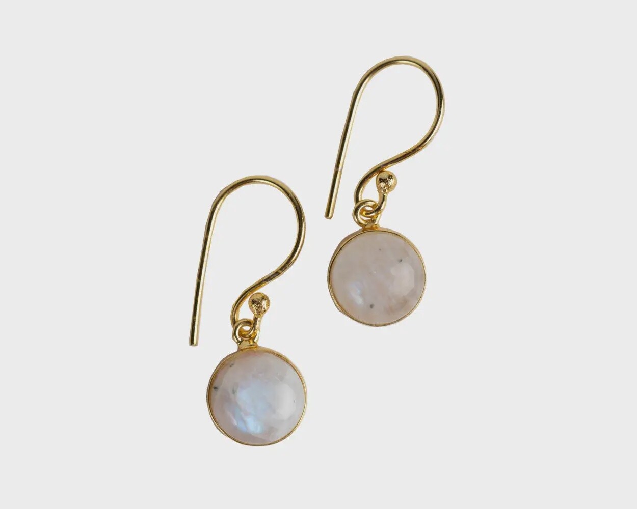 Moonstone Dew Drop Earrings