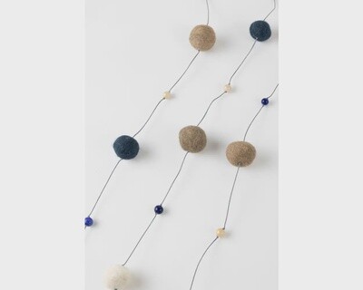 Cool Tones Felt Garland