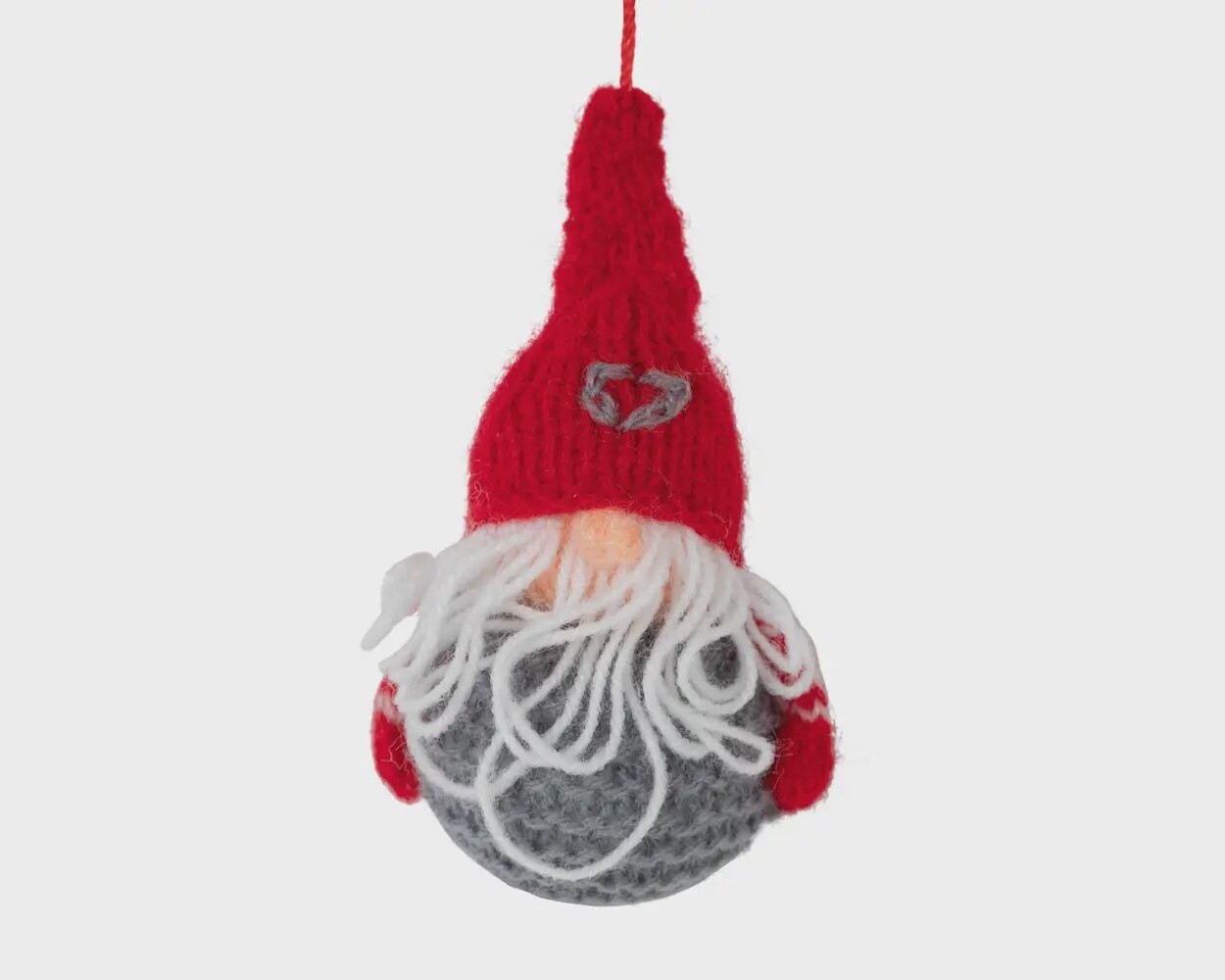 Yarn Gnome Ornament