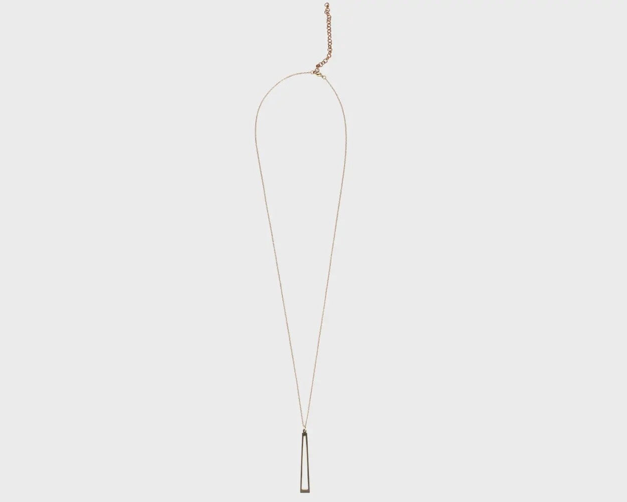 Duality Pendant Necklace - Bombshell Brass