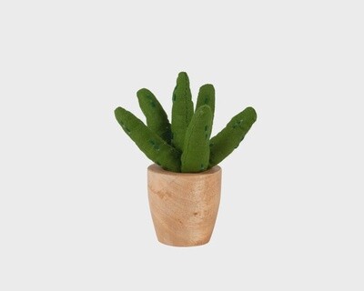 Handmade Mini Cotton Aloe Vera Plant
