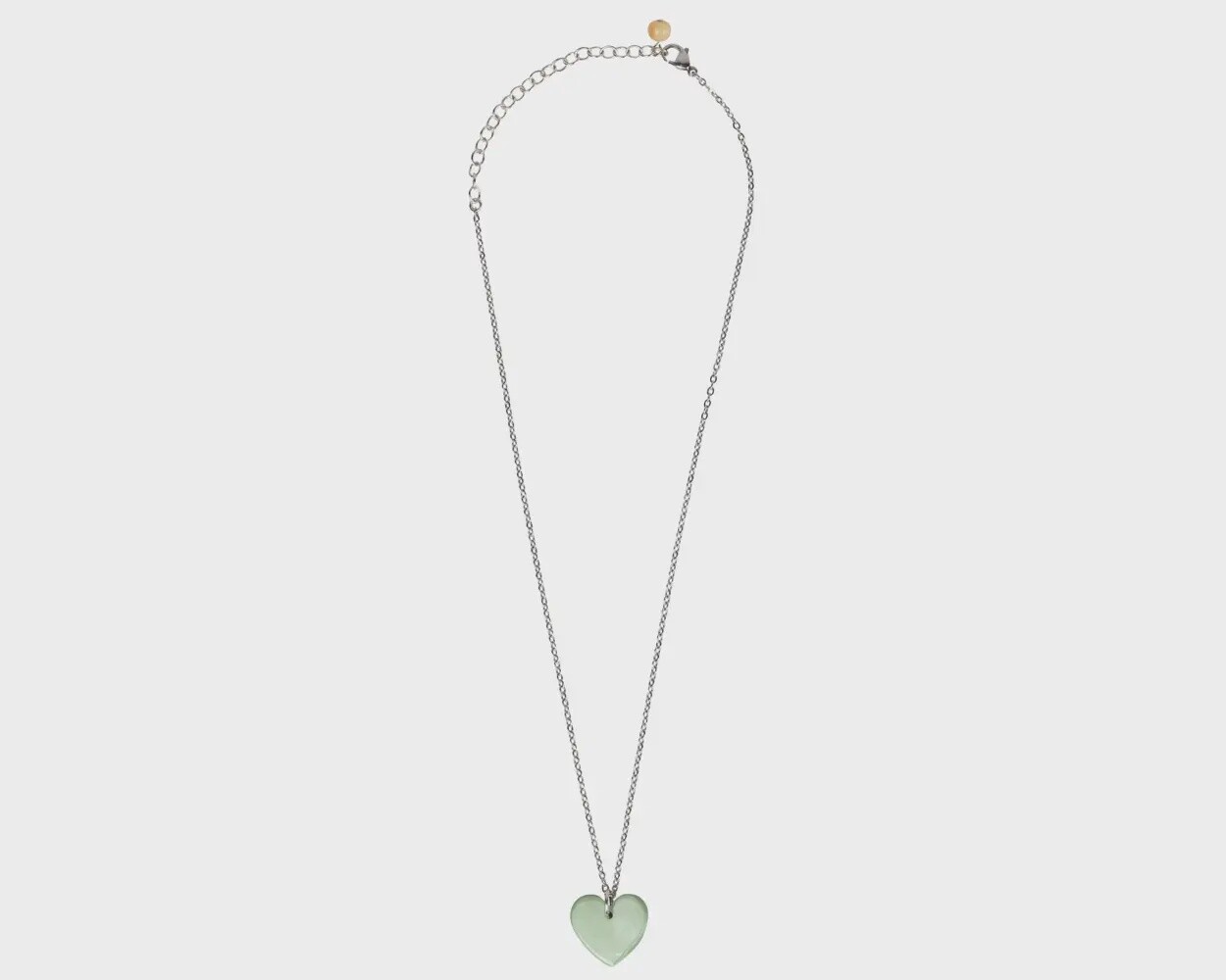 Green Heart Necklace