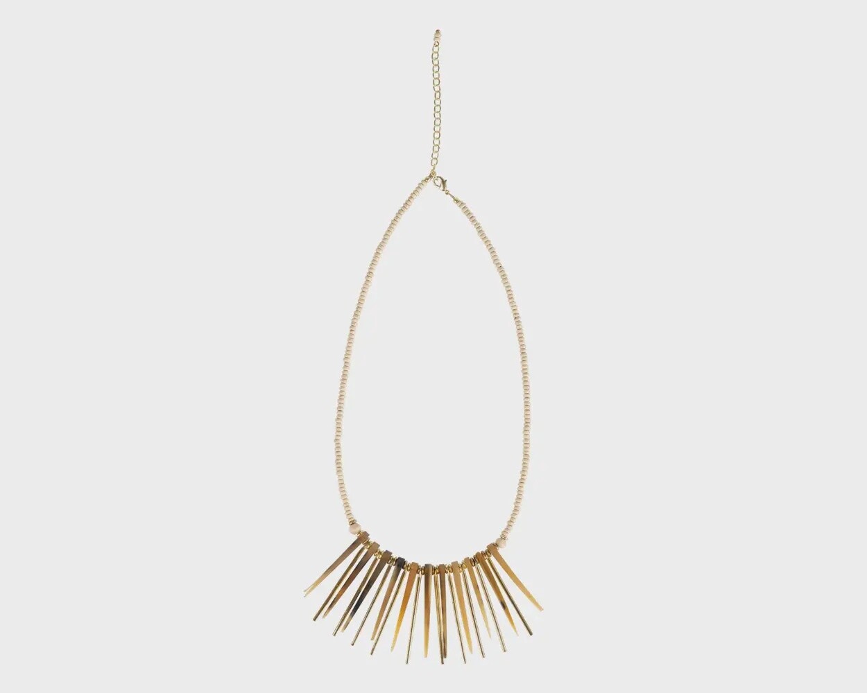 Earth Rays Fan Necklace