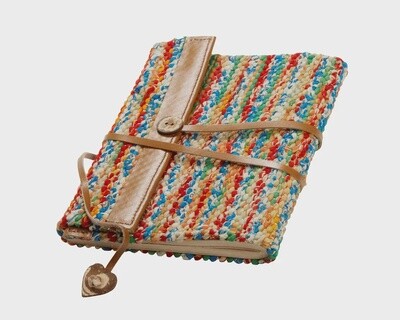 Sari &amp; Leather Travel Journal