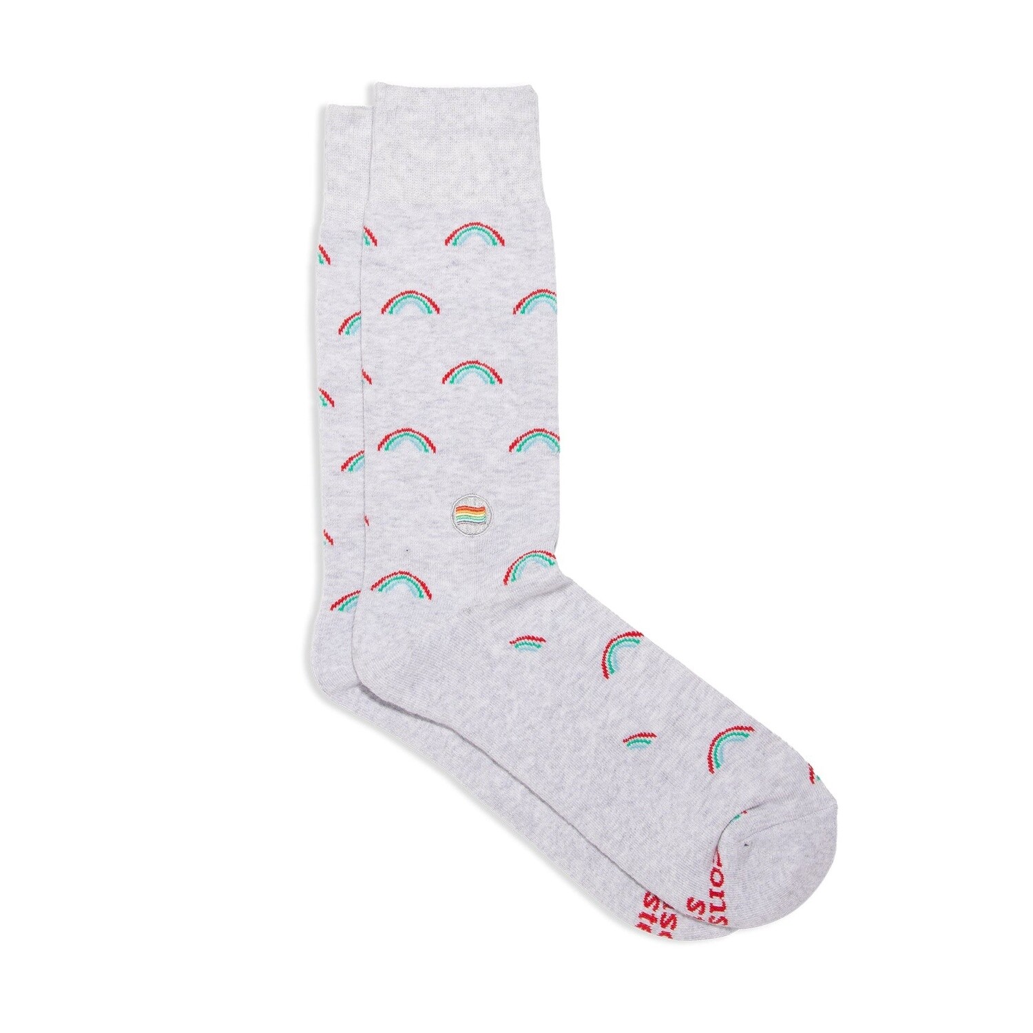 Socks Save Lgbtq Lives (Rainbow)