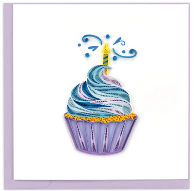 Cupcake & Candle Card