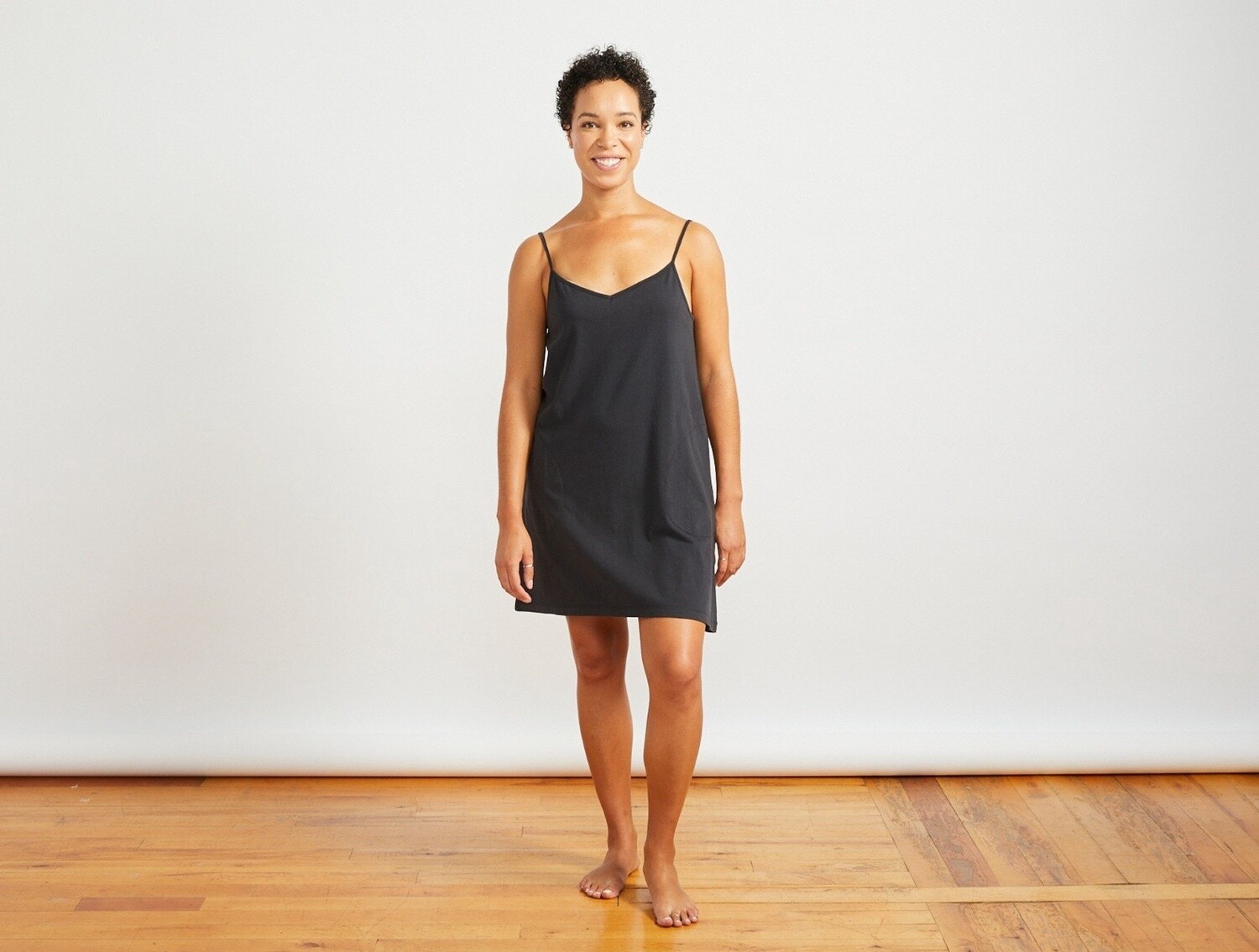 Solstice Chemise in Deep Graphite