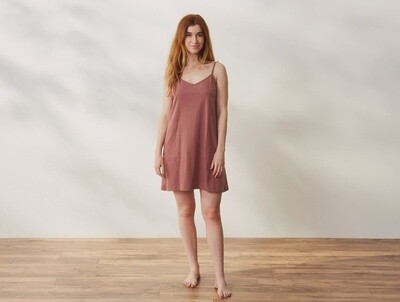 Solstice Chemise in Rosehip