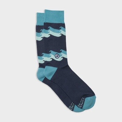 Socks That Protect Oceans - Waves