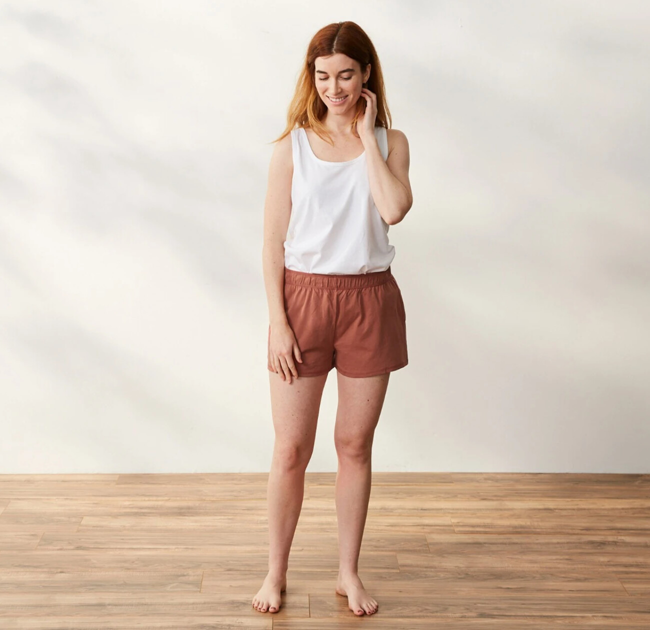 Solstice Shorts in Rosehip