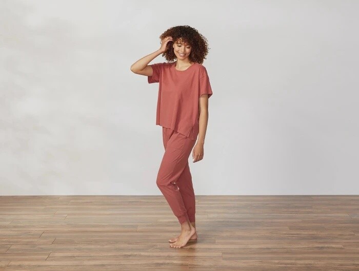 Solstice Jogger in Rosehip