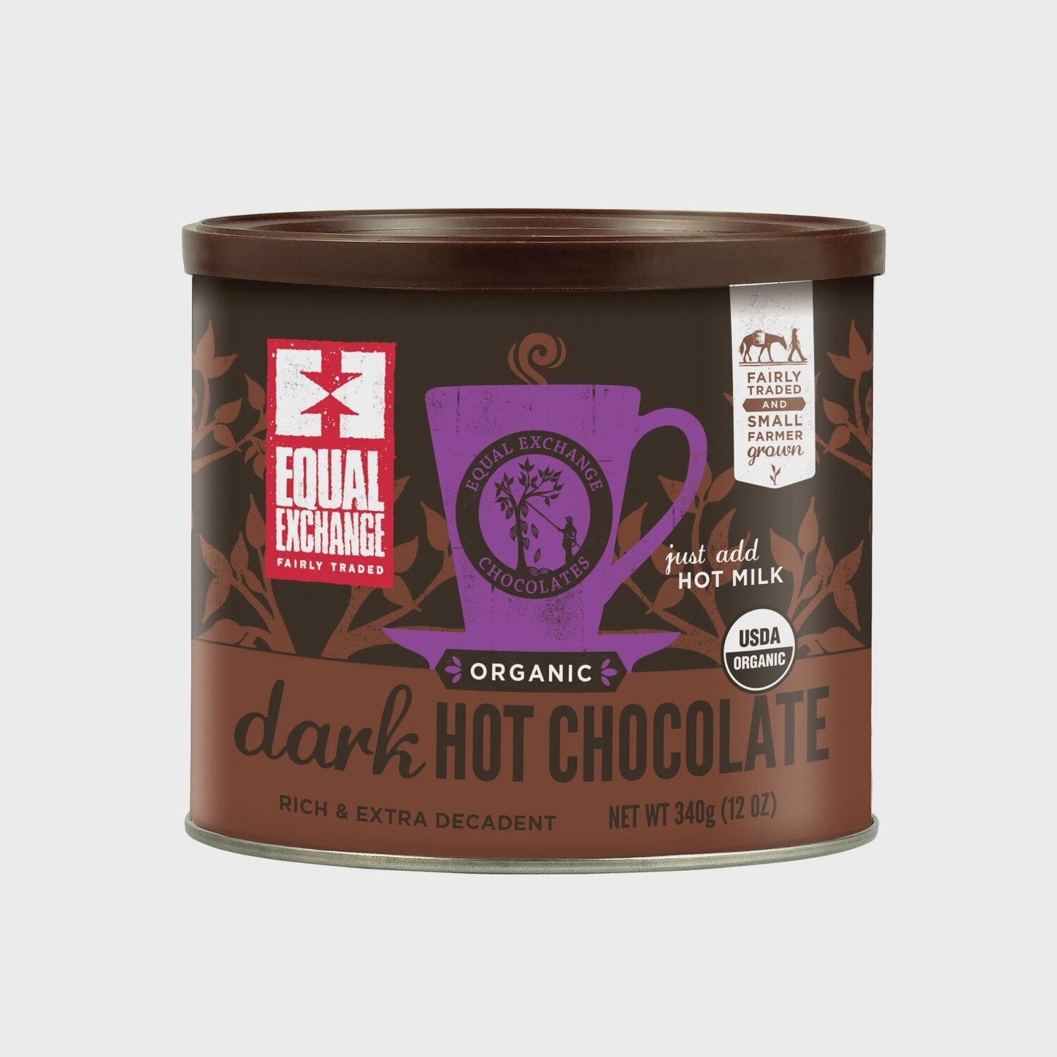 Organic Dark Hot Chocolate Mix (12oz)