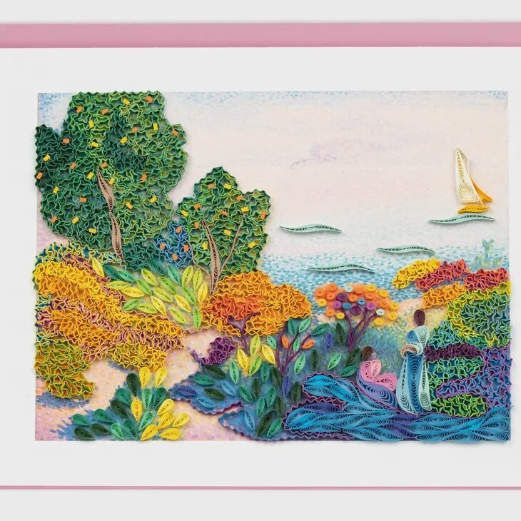 Two Women by the Shore Card- Cross Artist Series
