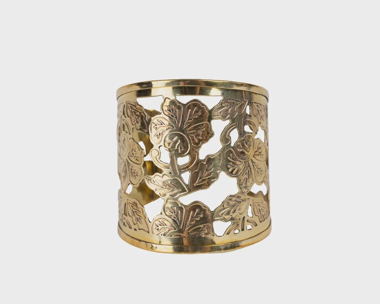 Floral Cuff Bracelet