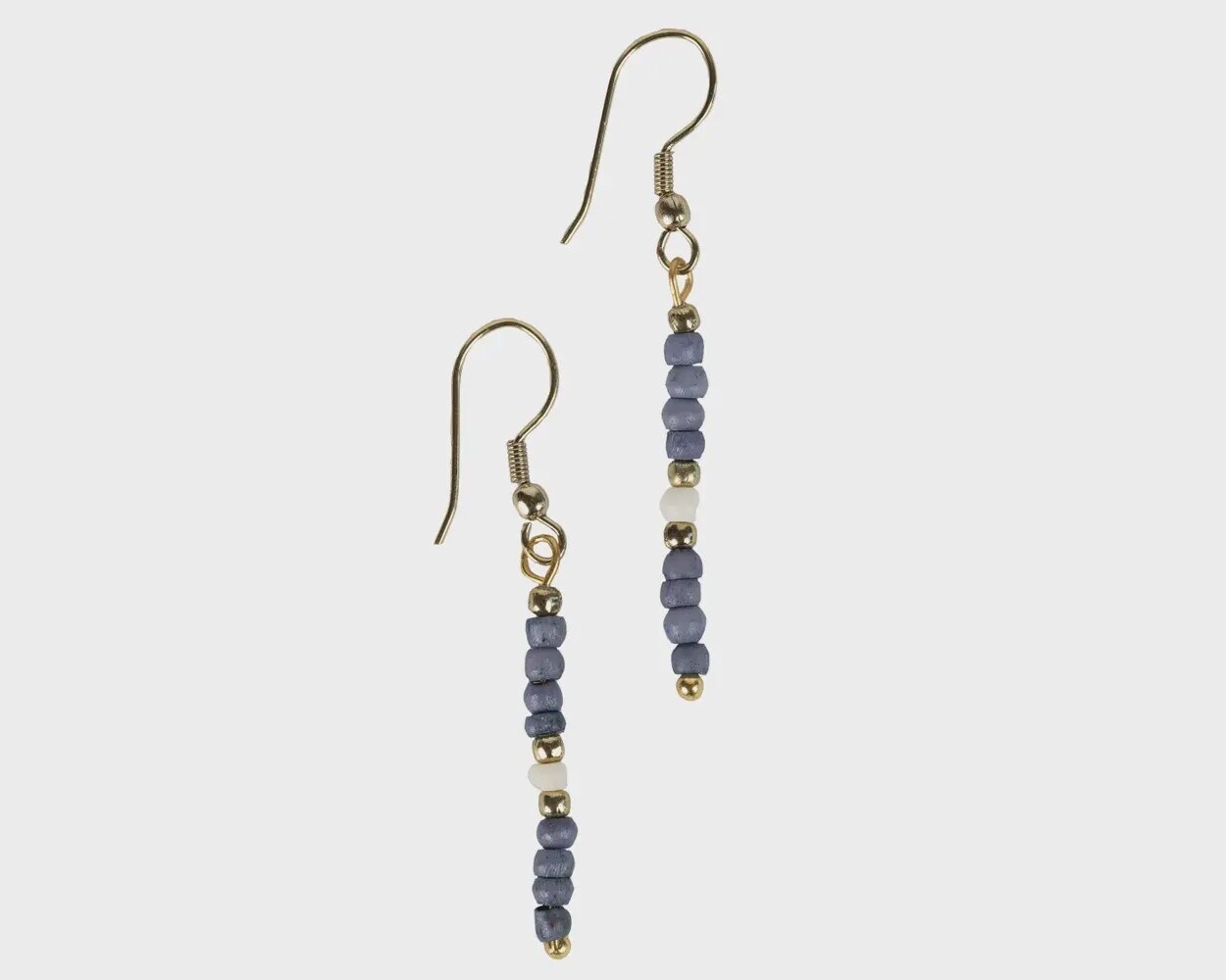 Pale Blue Dangle Earrings