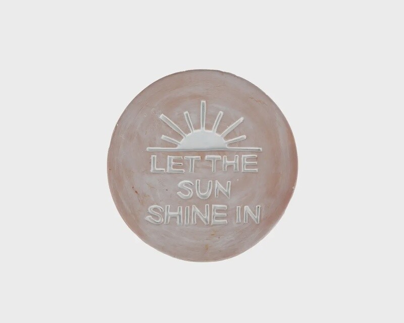 Let the Sun Shine in Garden Plaque