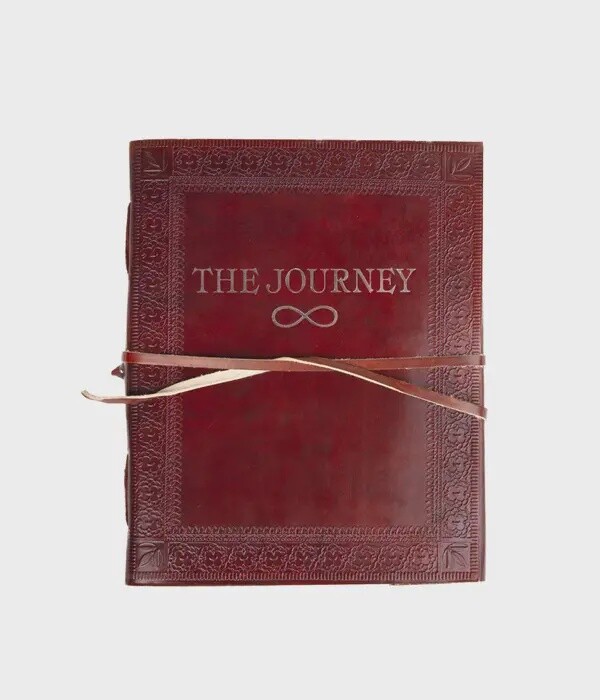The Journey Leather Journal 8.75x7in