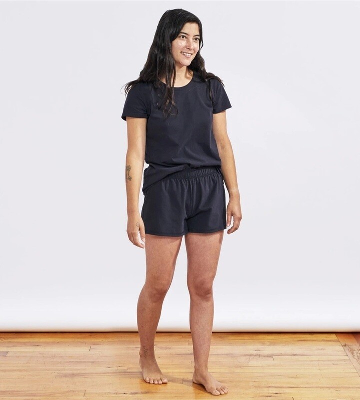 Solstice Shorts In Deep Graphite