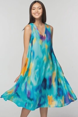 Aisha Cupro Dress - 2 color variations