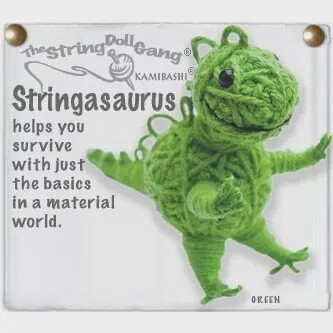 Stringasaurus String Doll