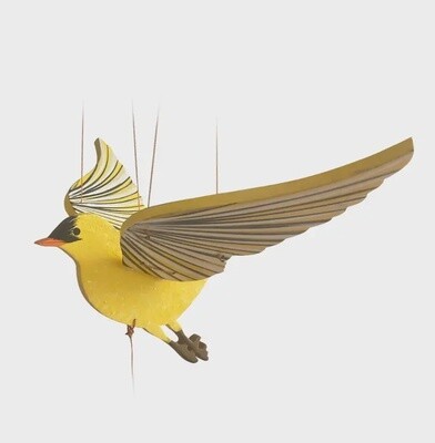Goldfinch Bird Flying Mobile
