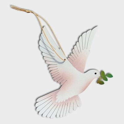 Peace Dove Bronze Ornament