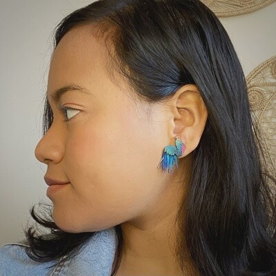 Rooster Earrings Small