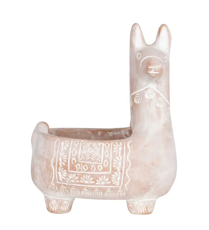 Llama Terracotta Planter
