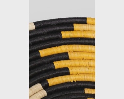 Raffia Spiral Table Basket