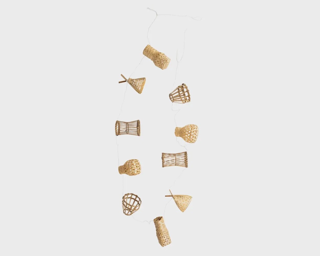 Bamboo Basket Garland