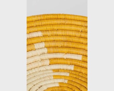 Raffia Sunrise Table Basket